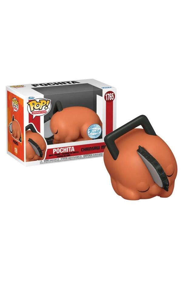 Pop Animation Chainsaw Man - Sleeping Pochita (special Edition) No:1765 - 1