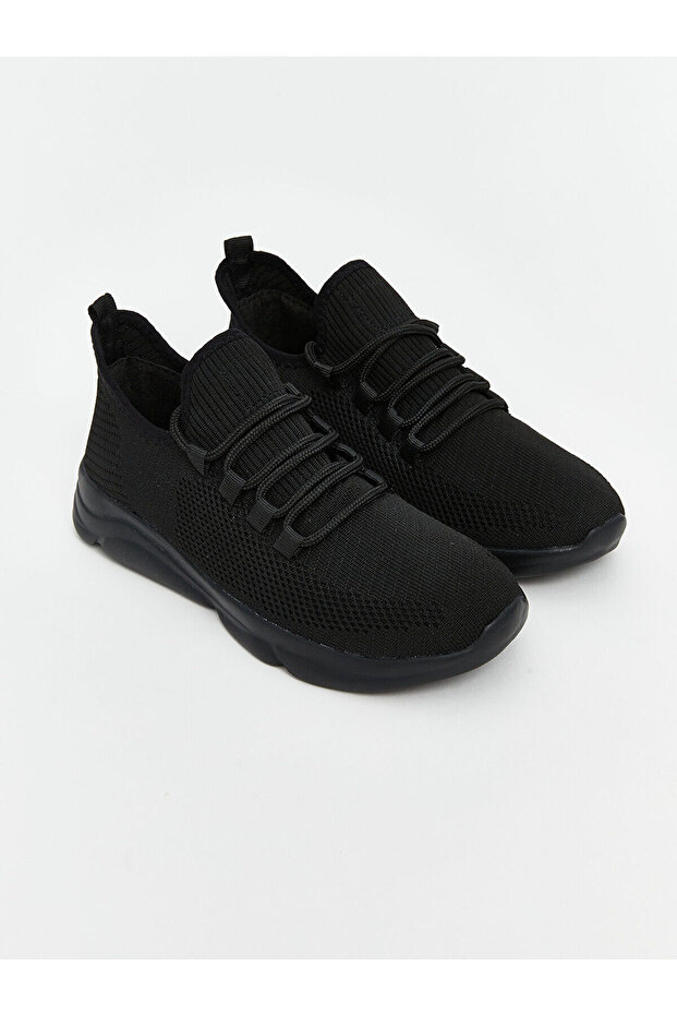 Alita City Lcw Steps Black Women's Sneaker with a Difference