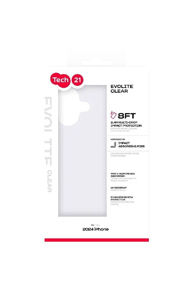 EvoLite Back Cover Mobile Case for iPhone 16 PlusClear - 2