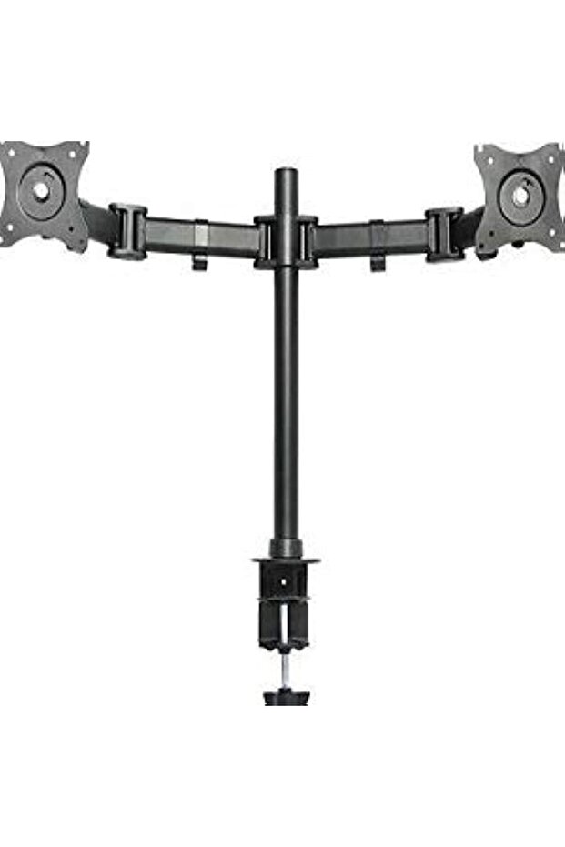 New Fully Adjustable Dual Monitor with Desk Mount Stand for 2 LCDs Screens