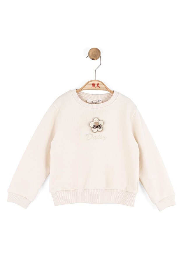 Baby Girl Nancy Sweat 1-4 Years Cream 39609