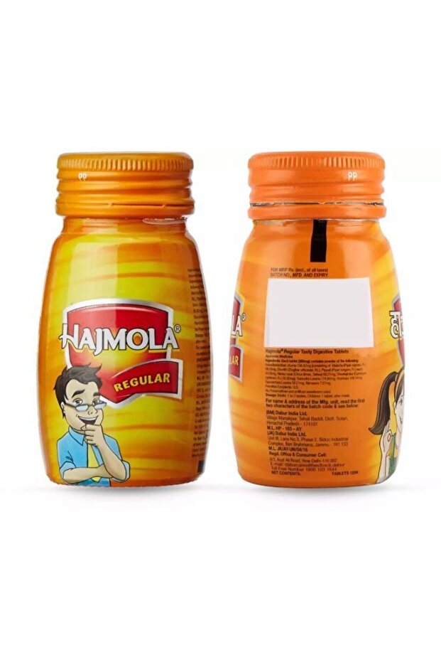 Hajmola Regular, 120 Tablets X 2 Pack