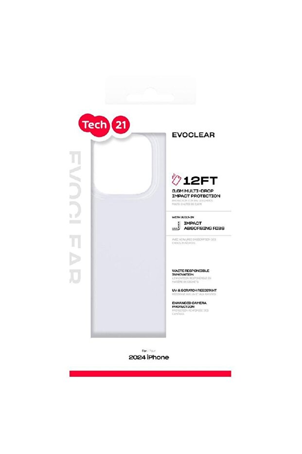 EvoClear Back Cover Mobile Case for iPhone 16 Pro Max - 2