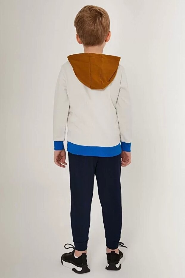 Boy's tracksuit set - stone - 5