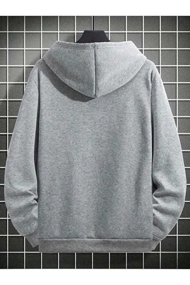 SWEATSHIRT BĂRBAȚI UNISEX BASIC OVERSIZE - 2