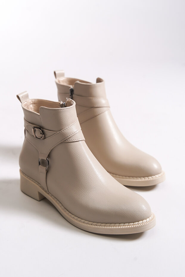 Kadın Bot 00120030 Krem - 6