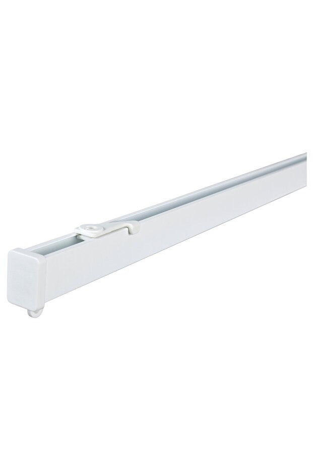 VIDGA Single Track Rail, Included Ceiling Fittings/White, 140 cm