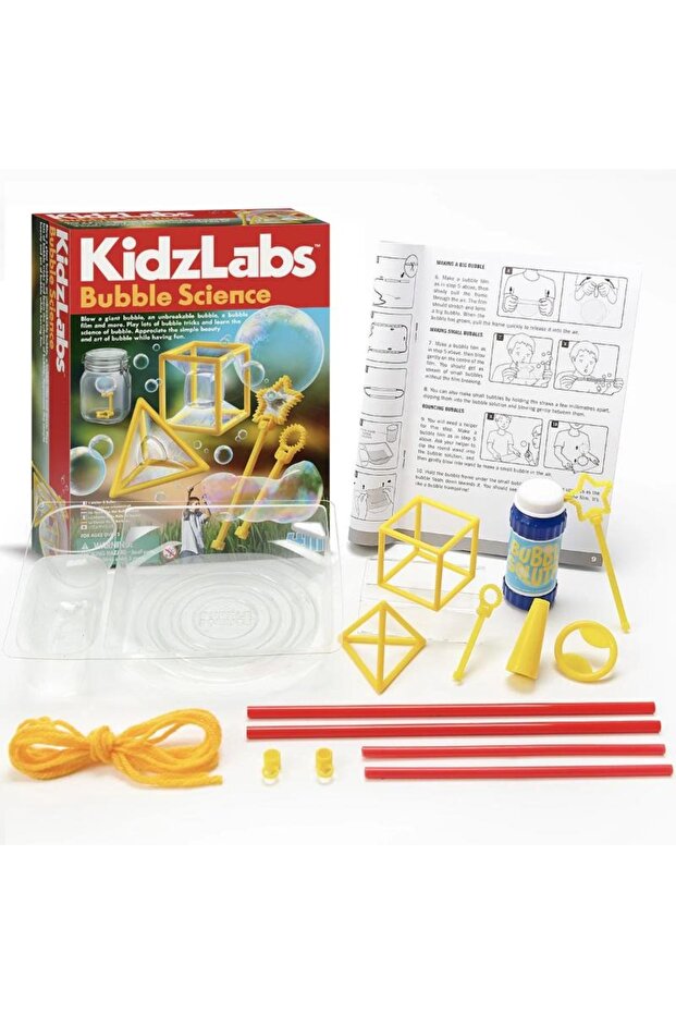 KidzLabs Bubble Science Learning Activity Set - 3