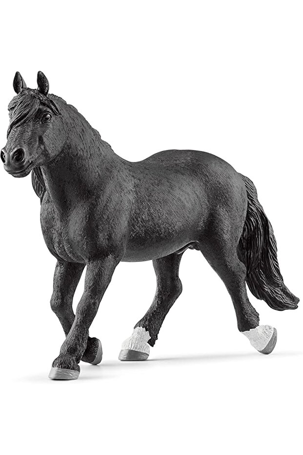 13958 Noriker Stallion Figurine – Realistic Horse Model for Kids (Ages 3–8)