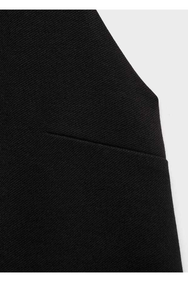 Sırt dekolteli halter bluz - 8