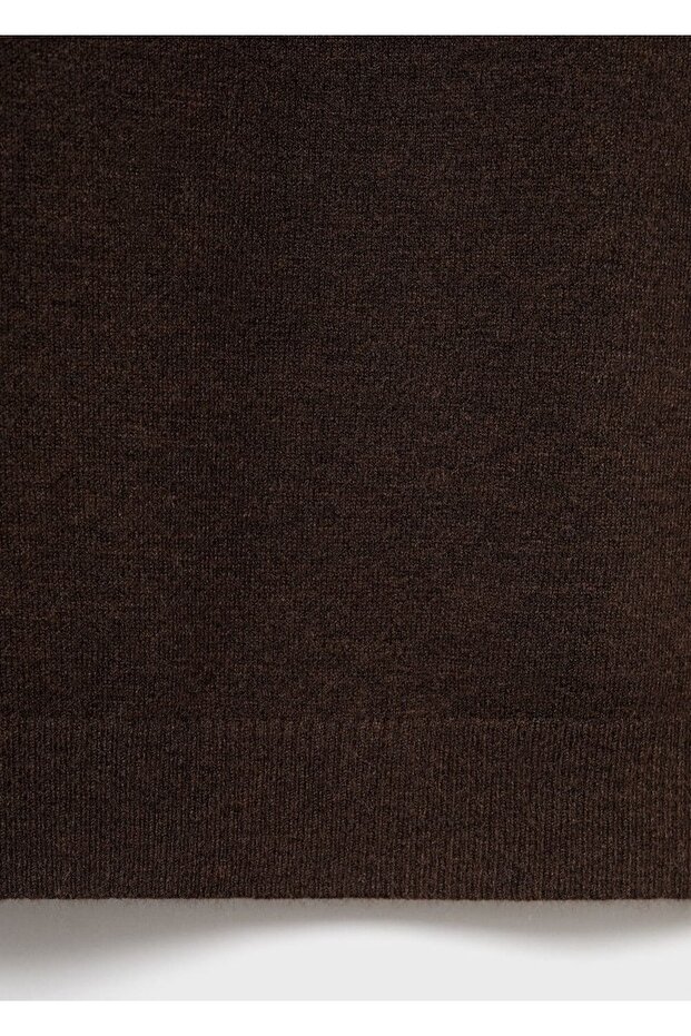 Rollkragen-Strickkleid - 6