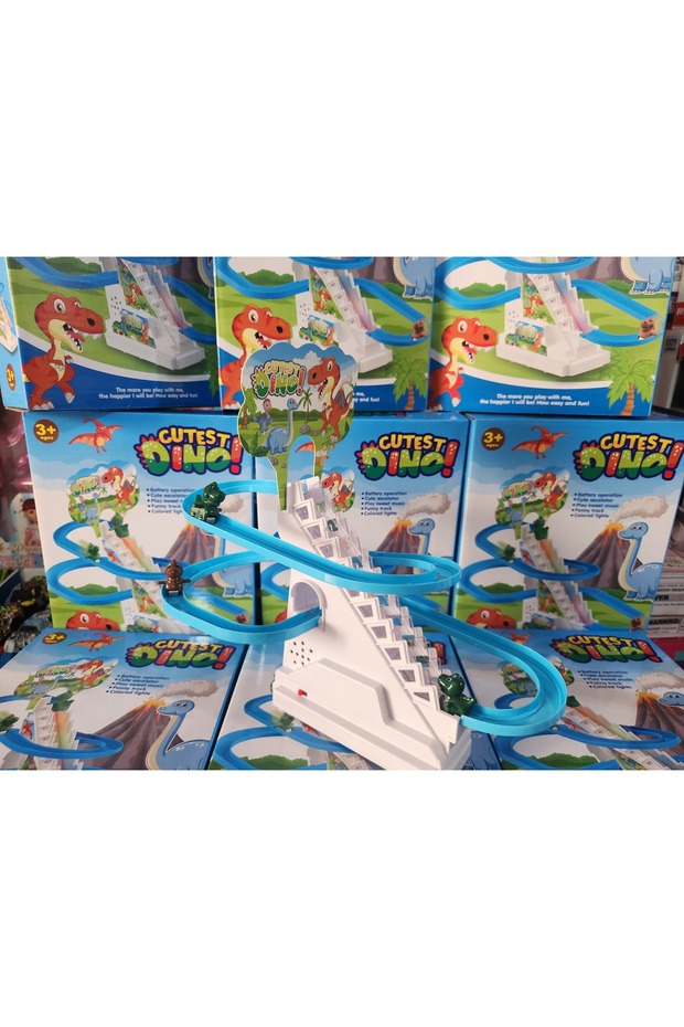 DINO MERDIVEDEN KAYAN DINAZOR TREX 3 ADET DINAZORLU - 4