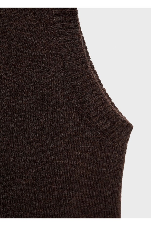 Rollkragen-Strickkleid - 8