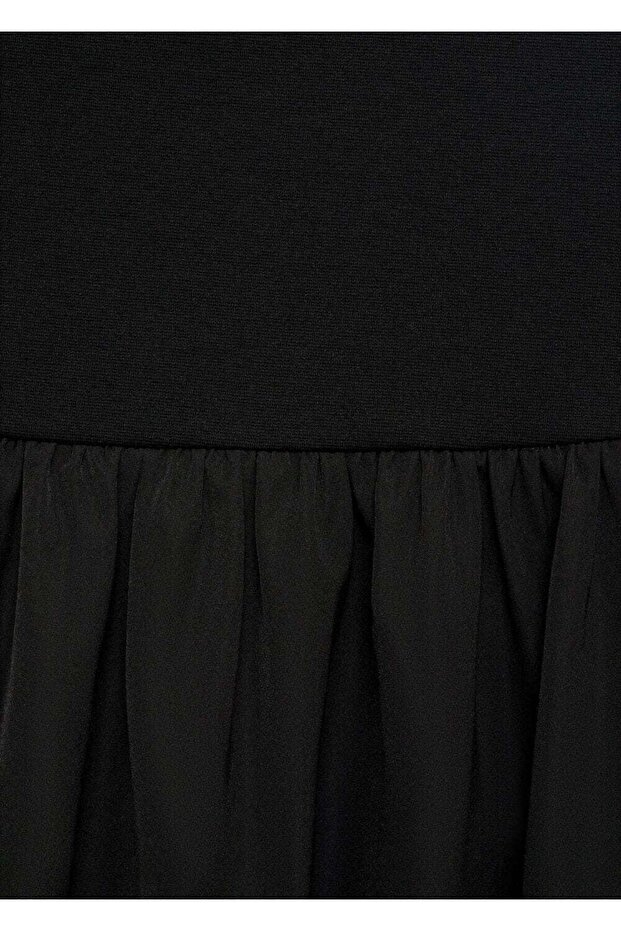 Pileli evaze etek - 5