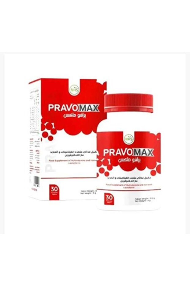 Bravo Max Iron and Vitamins 30 Chewable Tablets