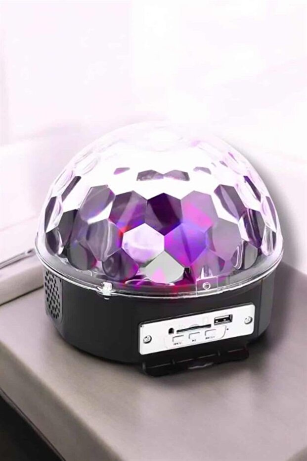 Multicolor desktop disco ball with bluetooth and remote control - 5
