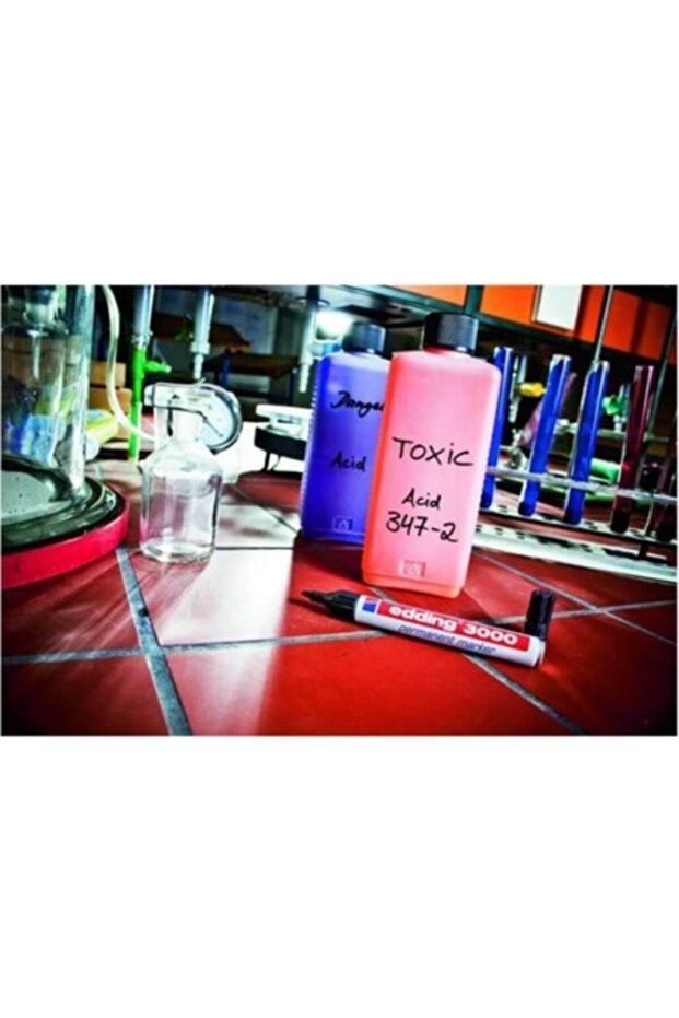 3000 Endüstriyel Permanent Marker Siyah - 3