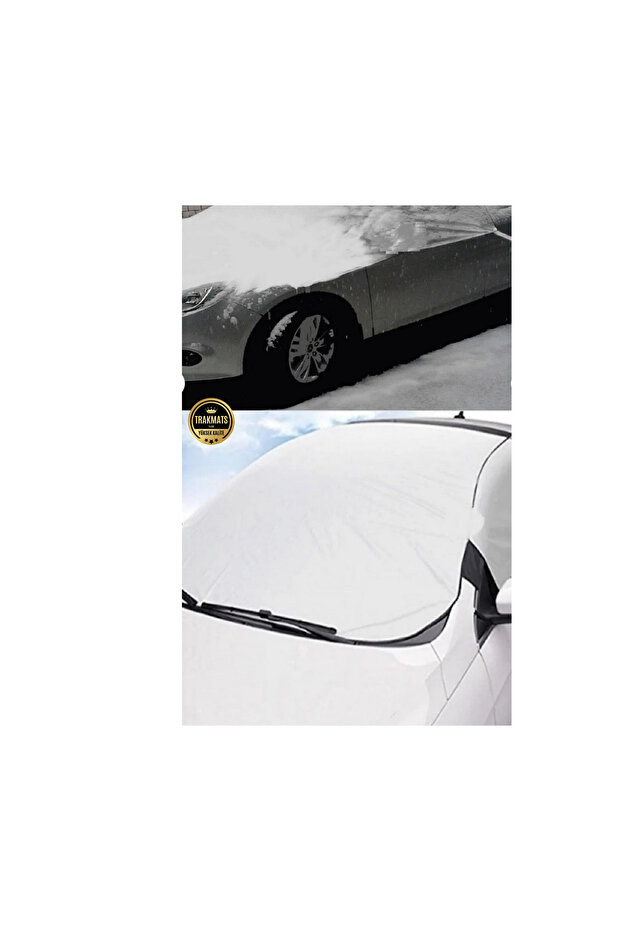 For Fiat Stilo 2001-2002-2003-2004-2005-2006-2007 Anti-Icing Snow Cover Front/Side Window Tarpaulin Sunshade - 7