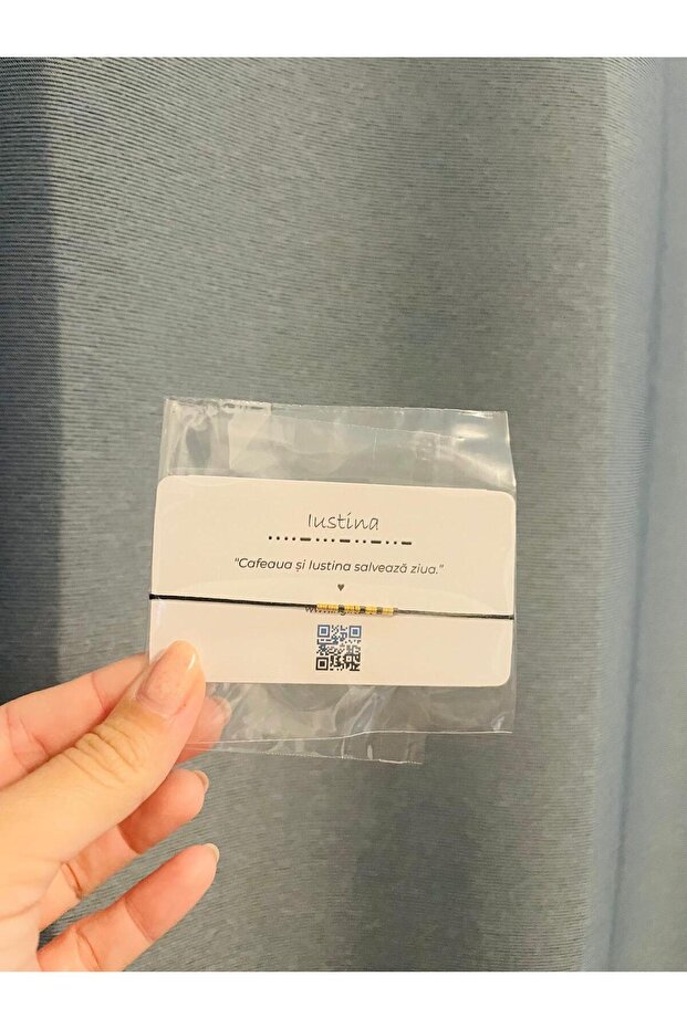 Morse Code Bracelet - Iustina - 1