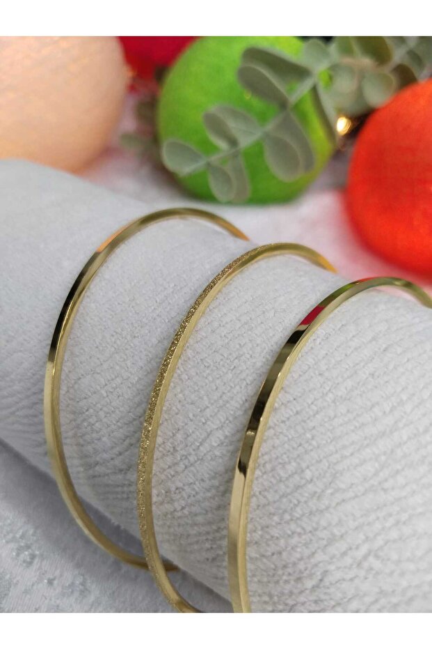 Kumlu 3'Lü Ajda Bilezik - 1