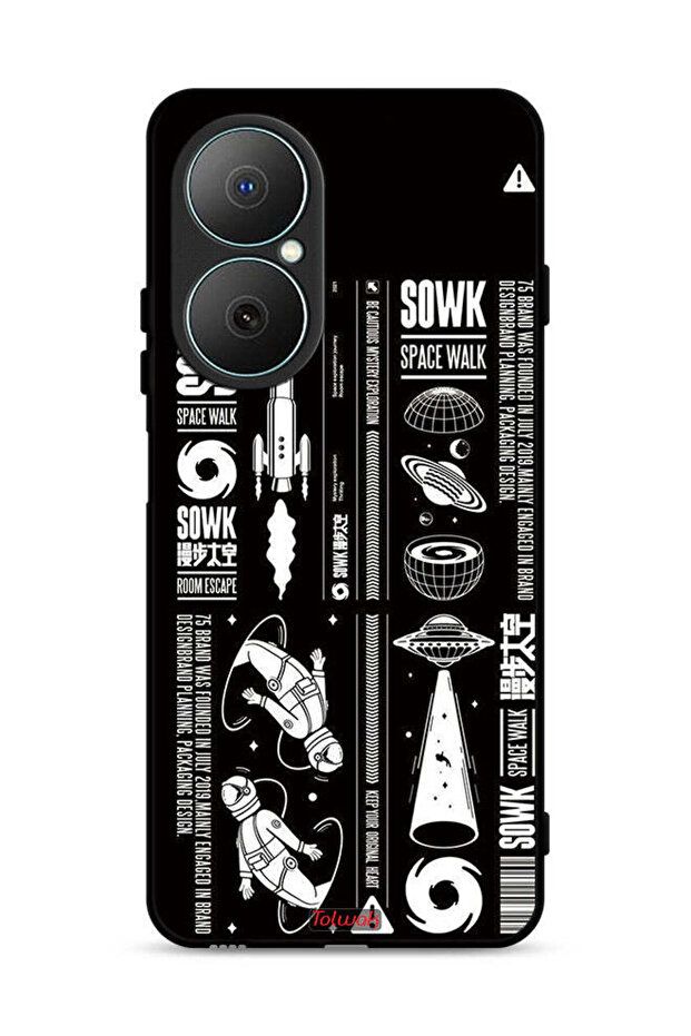 Huawei Nova Y73 Protective Case Cover Sowk Space Walk Sticker
