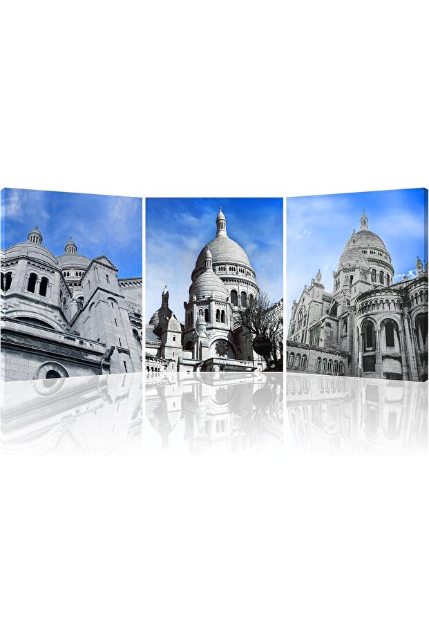 European Architectural Canvas Prints Set of 3 by Today Idea