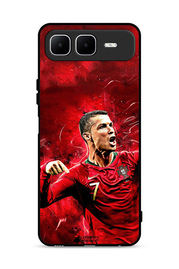 غطاء حماية لهاتف Infinix Smart 10 Plus كريستيانو رونالدو