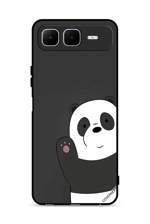 غطاء حماية لجهاز Infinix Smart 10 Plus بتصميم Hi Panda