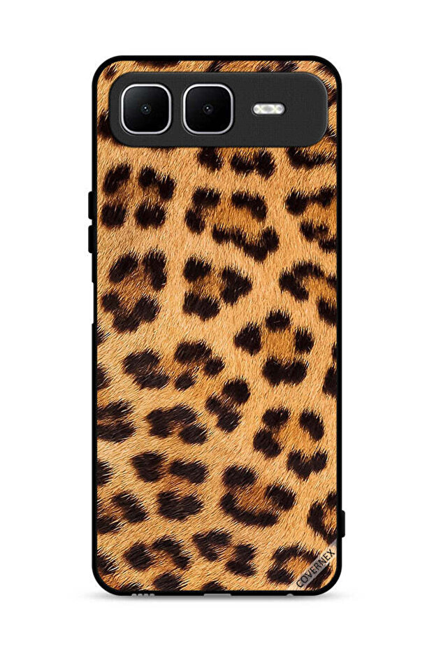 Infinix Smart 10 Plus Protective Case Cover Leopard Pattern - 1