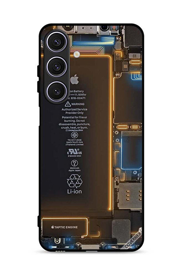 غطاء حماية خلفي لهاتف Samsung Galaxy A17 بنمط داخلي