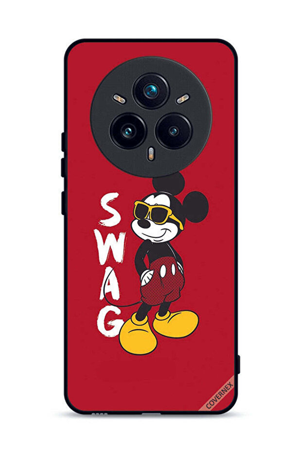 غطاء حماية لجهاز Realme 14 Pro Plus 5G بتصميم Swag Mickey Mouse