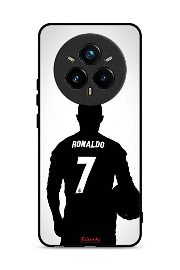 غطاء حماية لهاتف Realme 14 Pro Plus 5G بقناع كريستيانو رونالدو