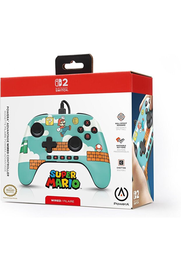Controller for Switch 2 - Mario Time Licensed, Hall Effects, Mappable Buttons, C Button - 8
