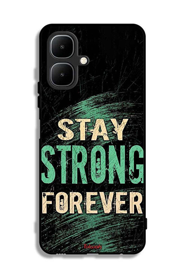Infinix Smart 10 Protective Case Cover Stay Strong Forever
