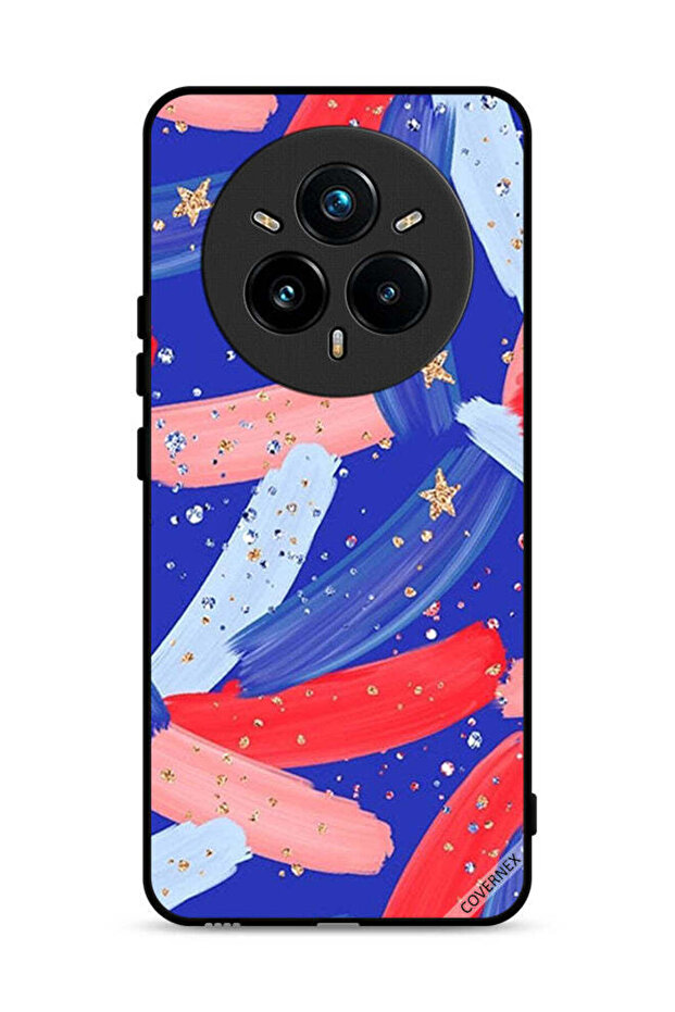 غطاء حماية لهاتف Realme 14 Pro Plus 5G برسومات فنية