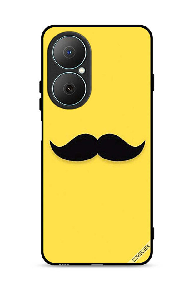 Huawei Nova Y73 Protective Case Cover Mustache Clip Art