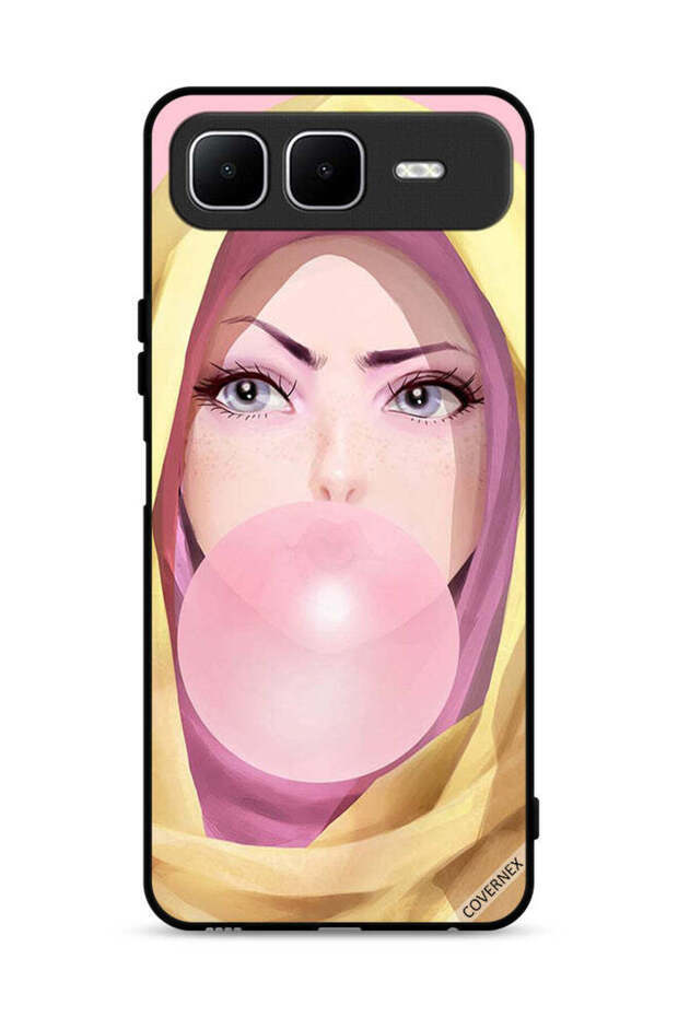 غطاء حماية لهاتف Infinix Smart 10 Plus بتصميم بالون الفقاعات