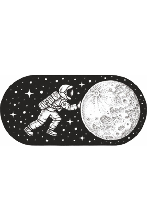 On-Off Sticker Moon Sticker 19cm