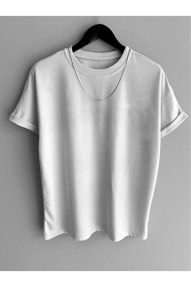 Unisex White Oversize