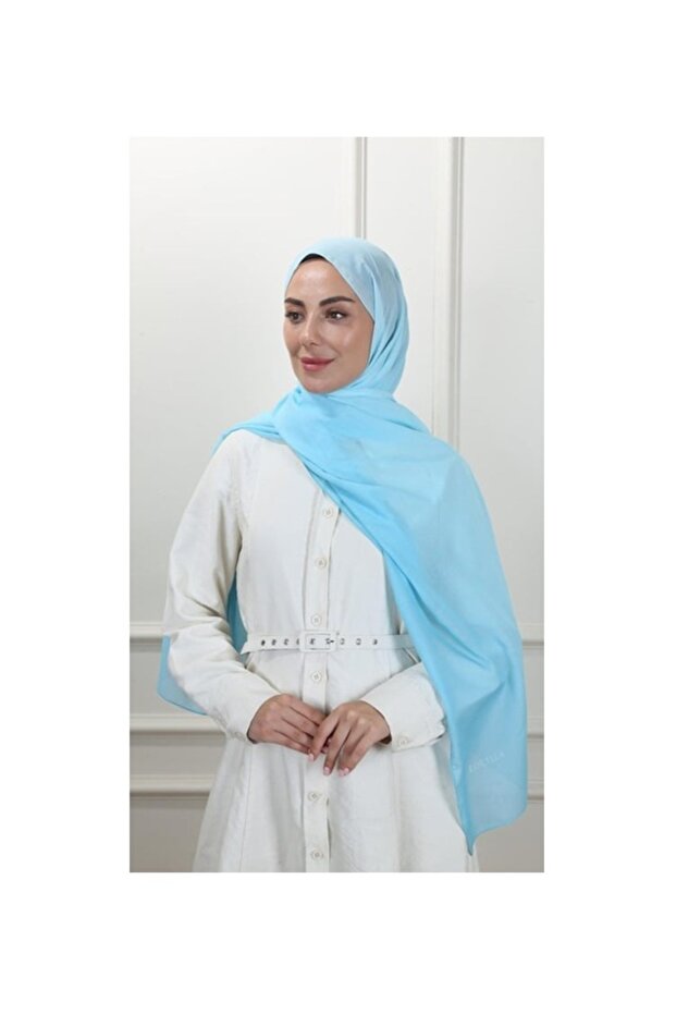 شال من قماش الفوال القطني المتدرج