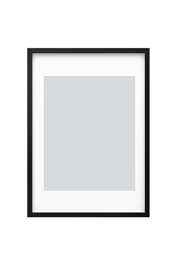 RÖDALM Frame, black, 50 x 70 cm