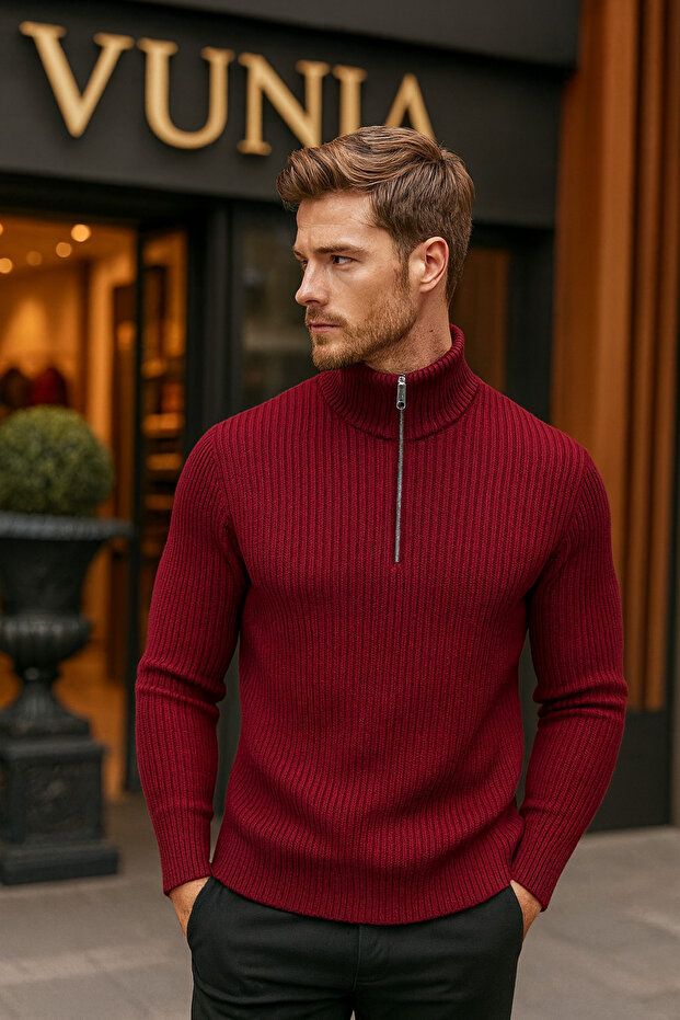 DÜZ TRİKO KAZAK - 1