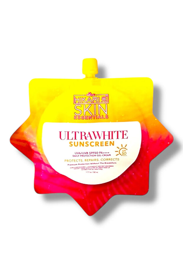 SKIN ESSENTIALS - Ultra Fresh Sunscreen | 50 ml UVA/UVB SPF 50 PA+++++ Daily Protection Gel-C