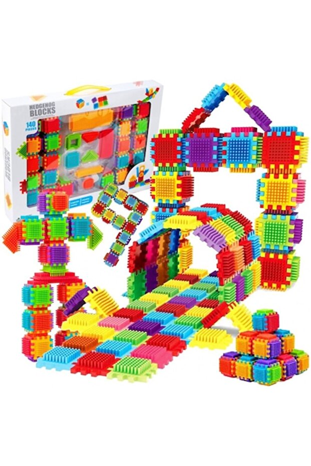 Set 140 pieces for creative constructions - SOLTOY® 'Hedgehog'