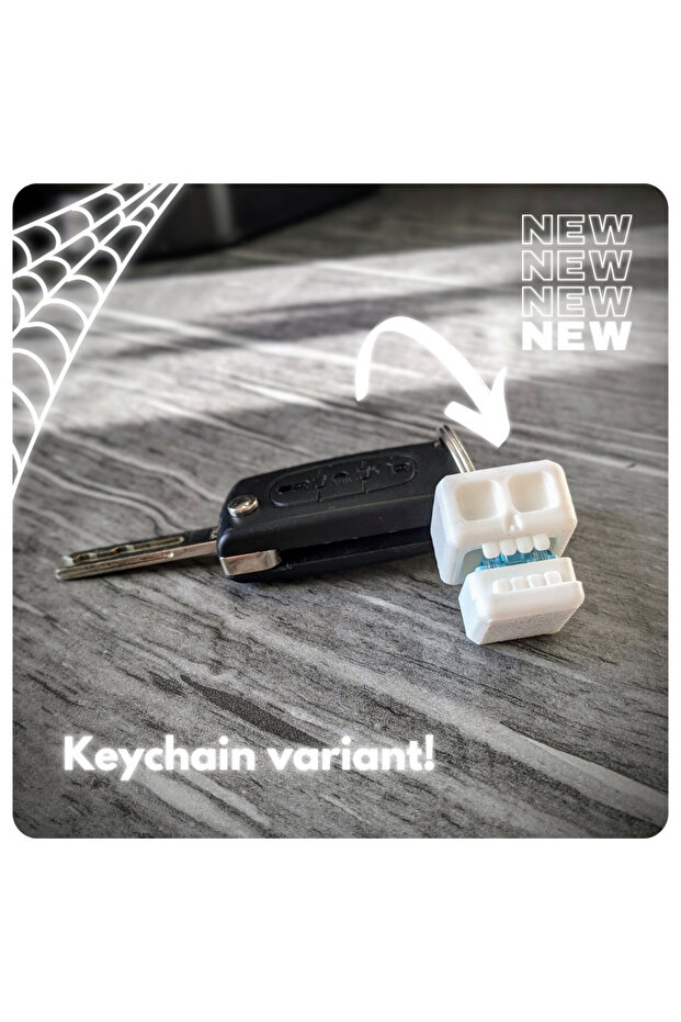 Kafatası Anahtarı Switch Fidget Oyuncak (+Anahtarlık) - 5