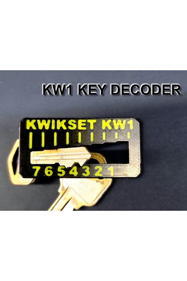 Kwikset KW1 KEYCODE KODODER KARTI - 1