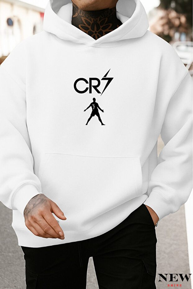 سويت شيرت مطبوع CR7