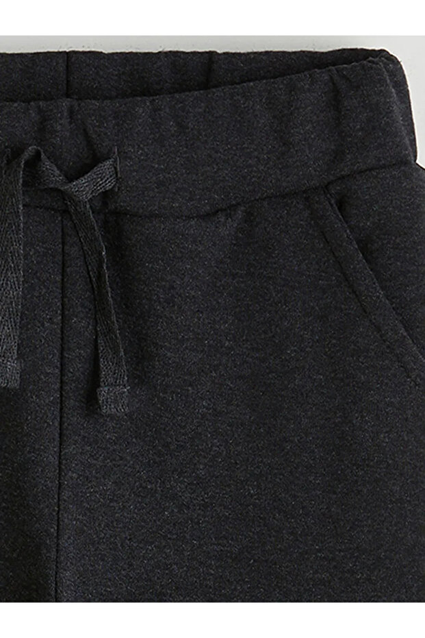 Beli Lastikli Kız Çocuk Eşofman Altı - 1
