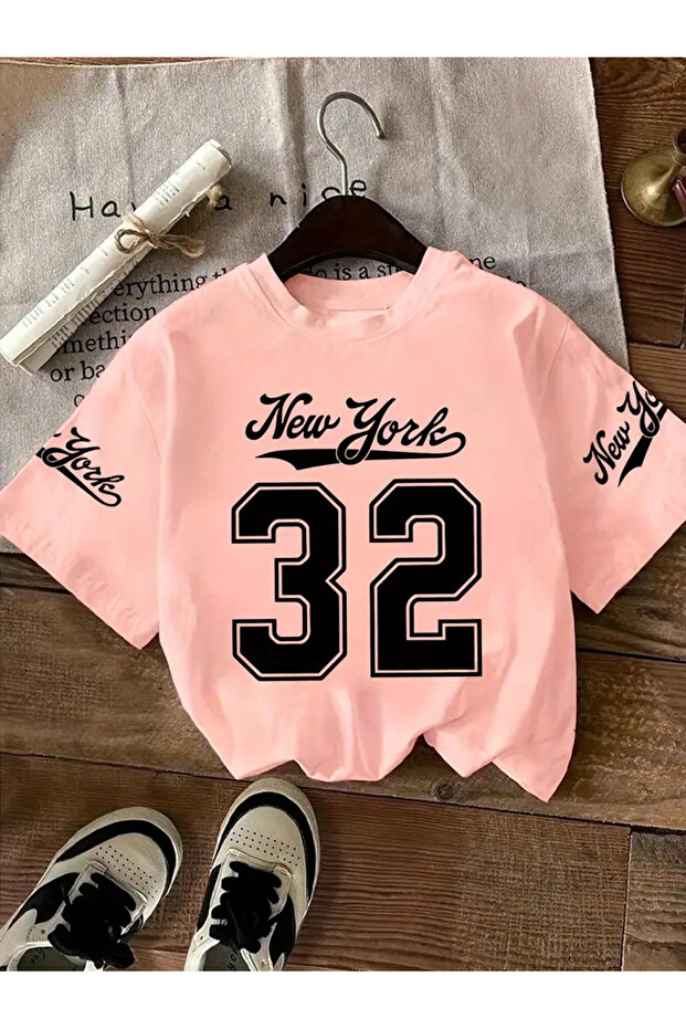 New York 32 Printed Women's Cotton T-Shirt
