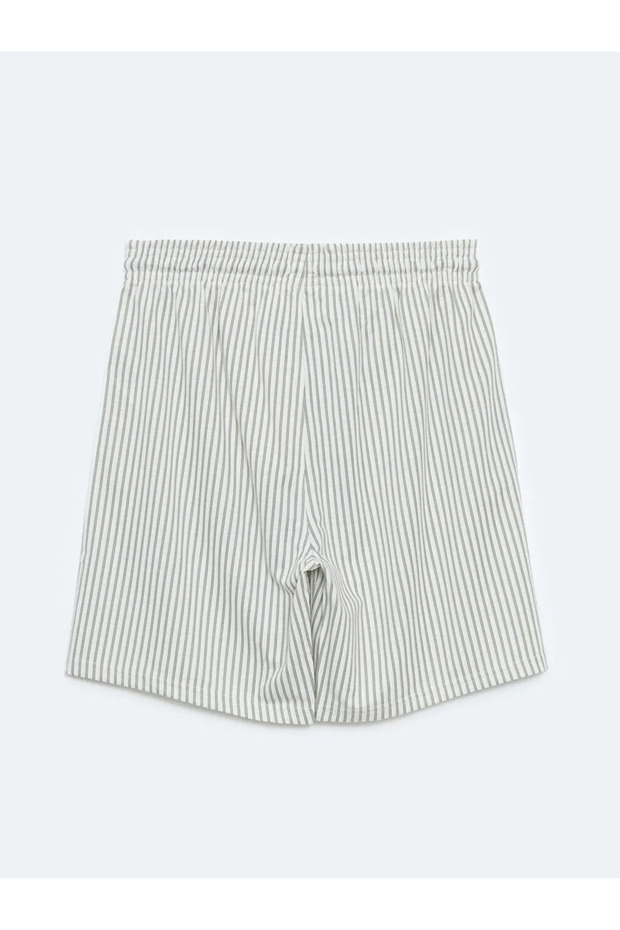 Ανδρικό σορτς με ρίγες Standard Fit - 1